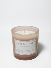 Floral Bamboo 21 oz scented candle